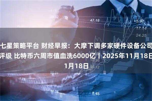 七星策略平台 财经早报：大摩下调多家硬件设备公司评级 比特币六周市值血洗6000亿丨2025年11月18日